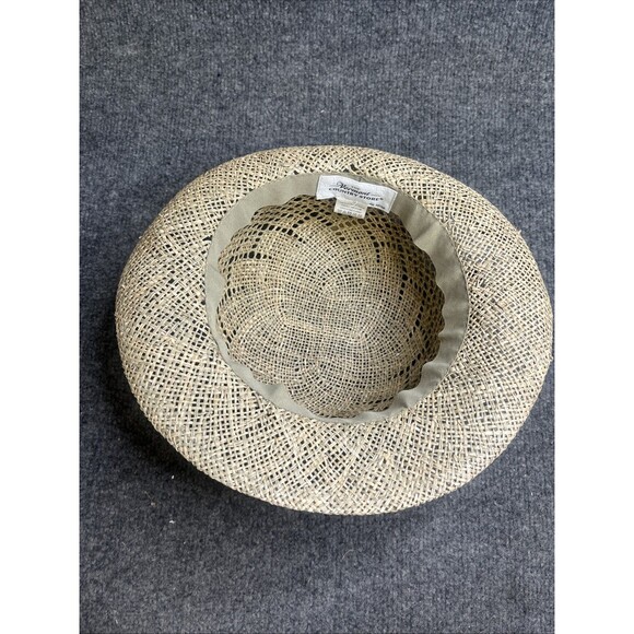 Vermont Country Store Women’s Straw Hat w/ Bow Lightweight Sun Protection S/M - Picture 5 of 6